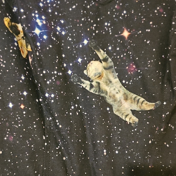 Modcloth Galactic Adventure Dress - Black and Blue - Picture 3 of 6